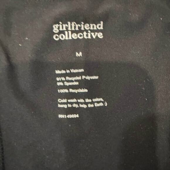 Girlfriend Collective Heavy Relaxed Racerback Workout Tank Top Women's Medium - Picture 3 of 4